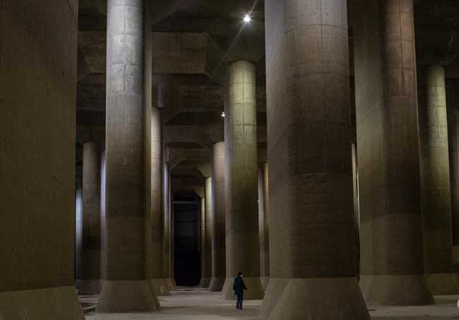世界最大排水系统堪称地下神庙